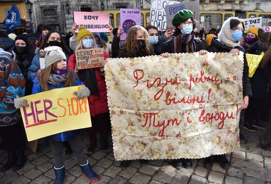 Worldwide Women's Day Marches