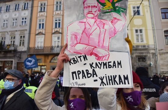 Worldwide Women's Day Marches