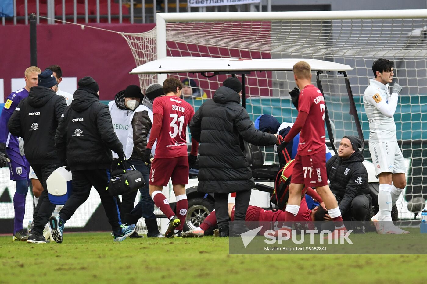 Russia Soccer Premier-League Rubin - Zenit