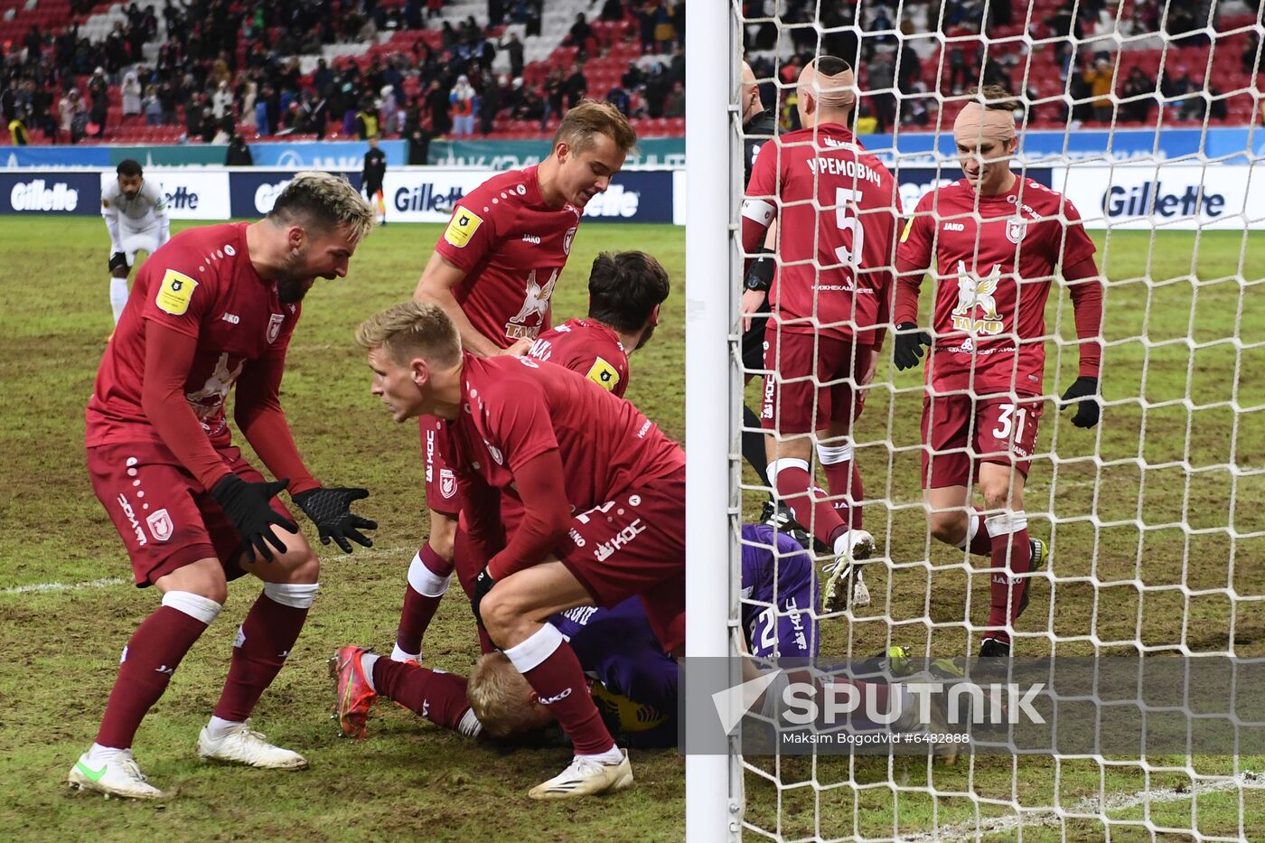 Russia Soccer Premier-League Rubin - Zenit