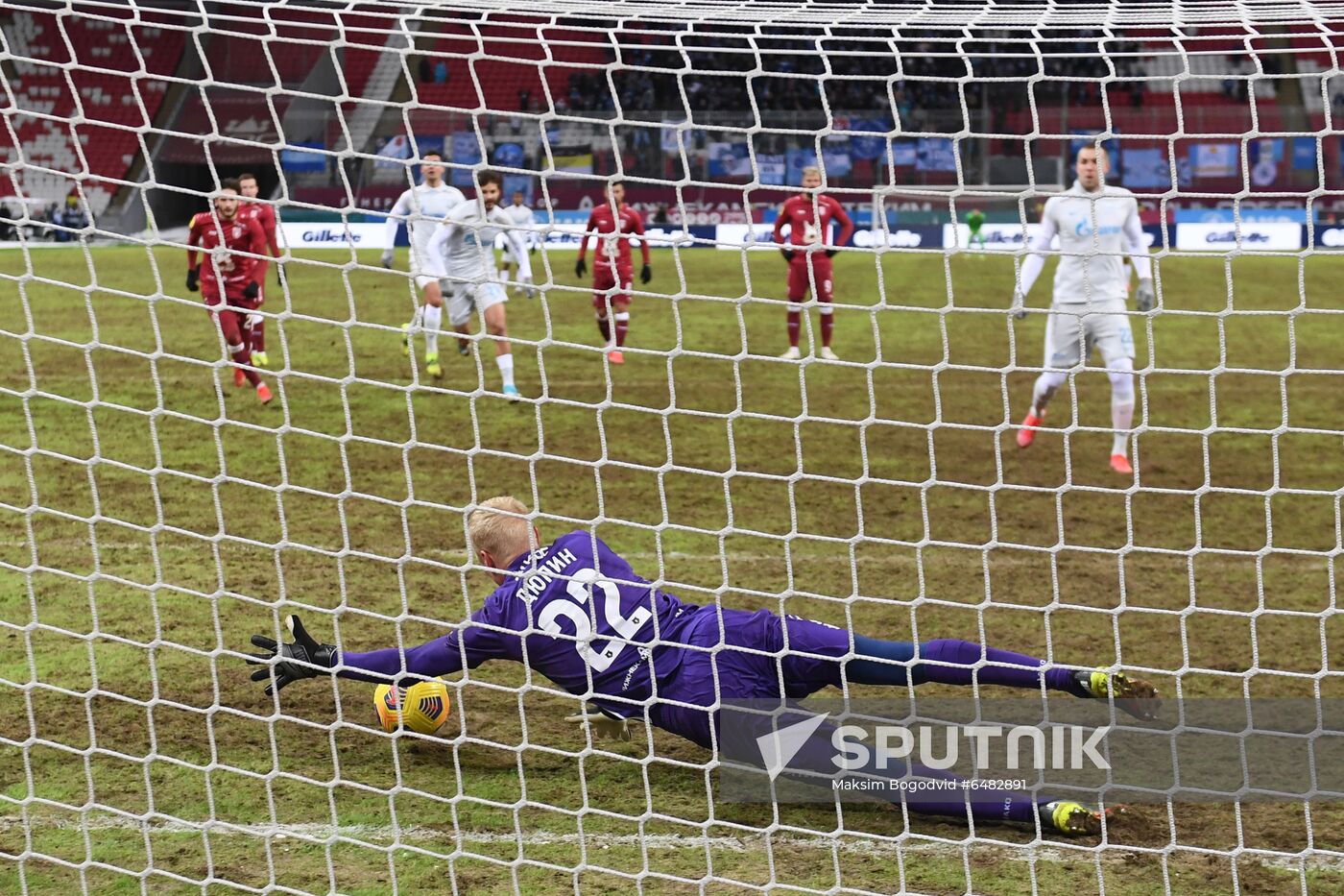 Russia Soccer Premier-League Rubin - Zenit