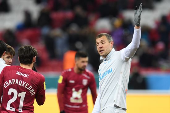 Russia Soccer Premier-League Rubin - Zenit