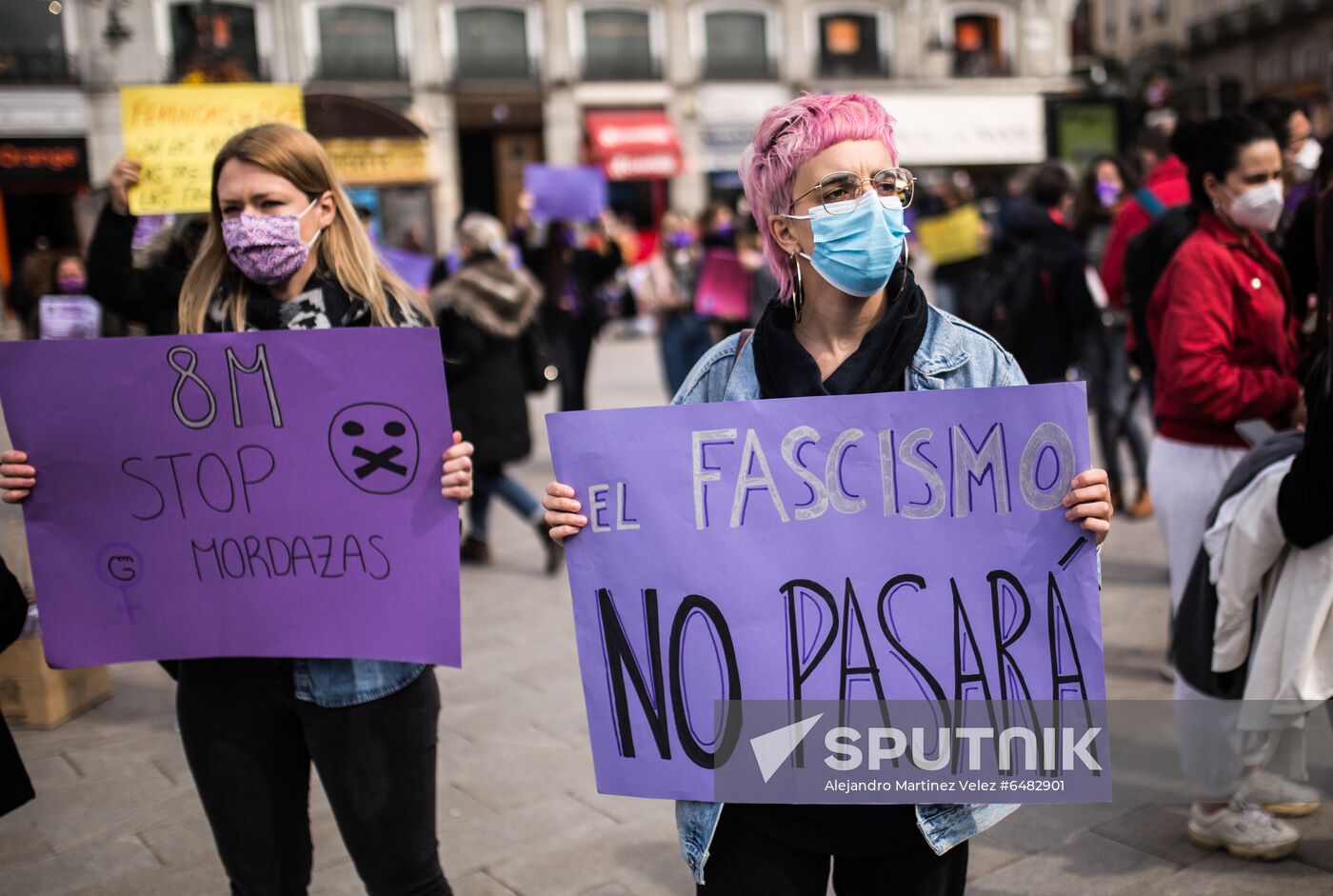 Ukraine Women's Day March