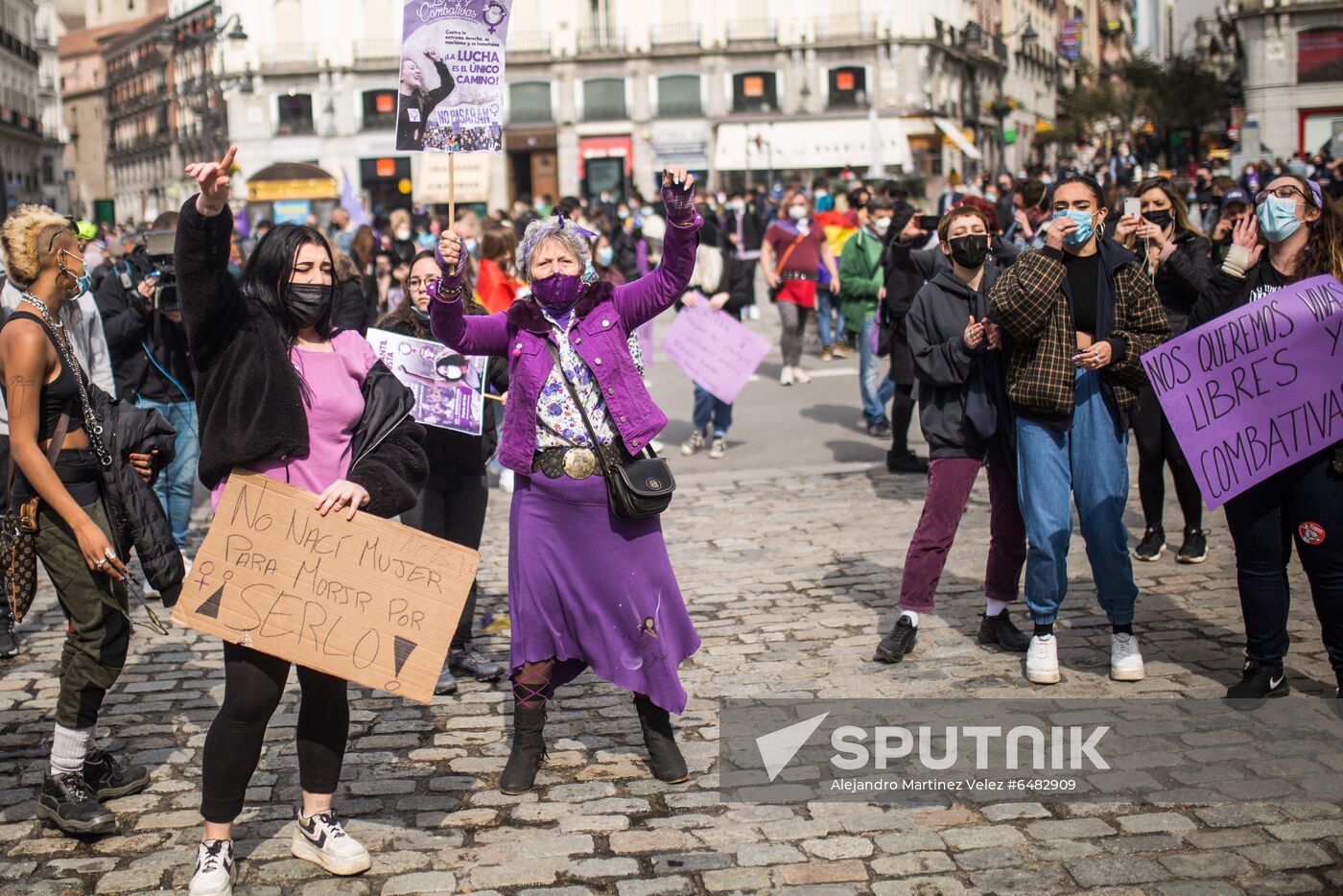 Ukraine Women's Day March