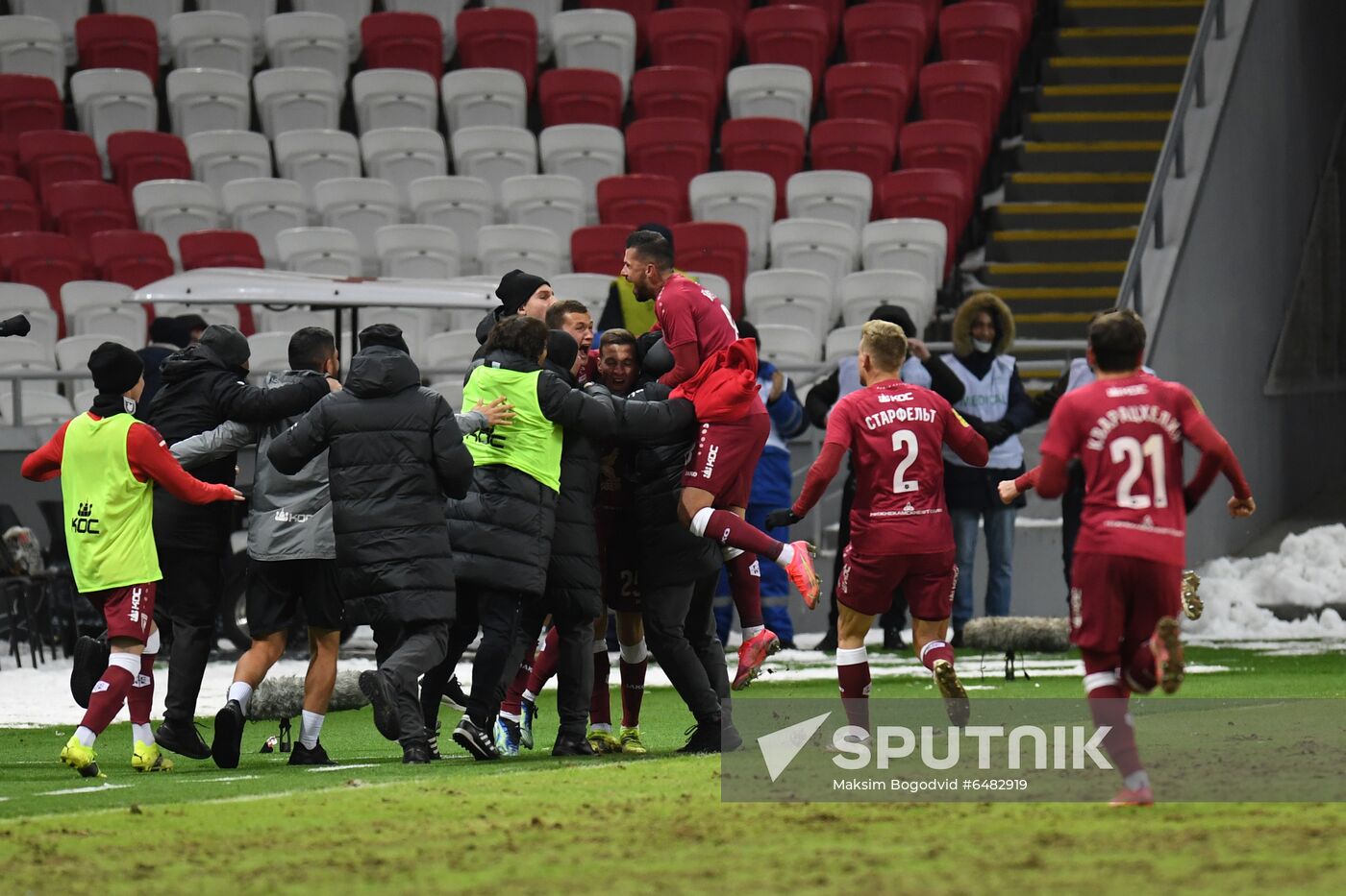 Russia Soccer Premier-League Rubin - Zenit