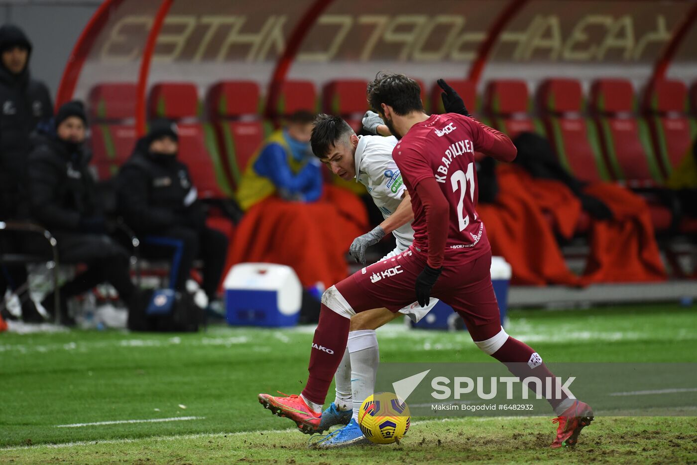 Russia Soccer Premier-League Rubin - Zenit