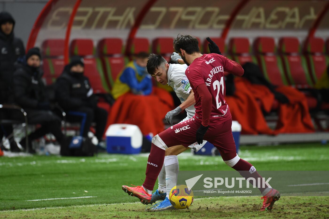 Russia Soccer Premier-League Rubin - Zenit