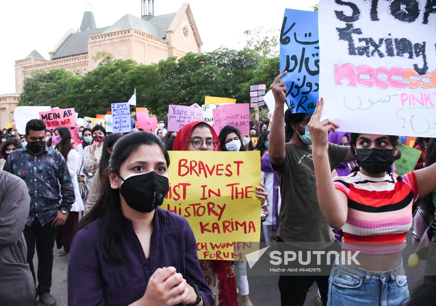 Ukraine Women's Day March