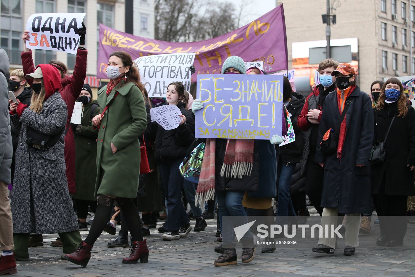 Worldwide Women's Day Marches