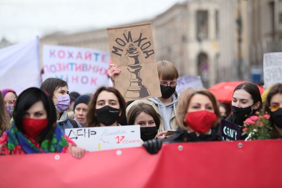 Worldwide Women's Day Marches