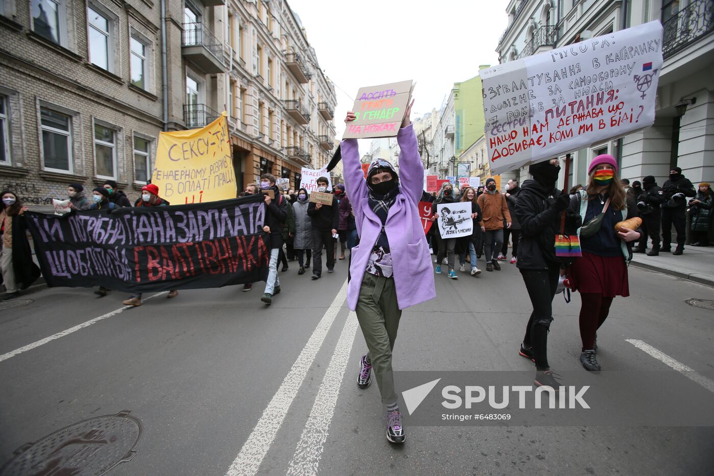 Worldwide Women's Day Marches