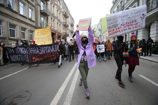 Worldwide Women's Day Marches