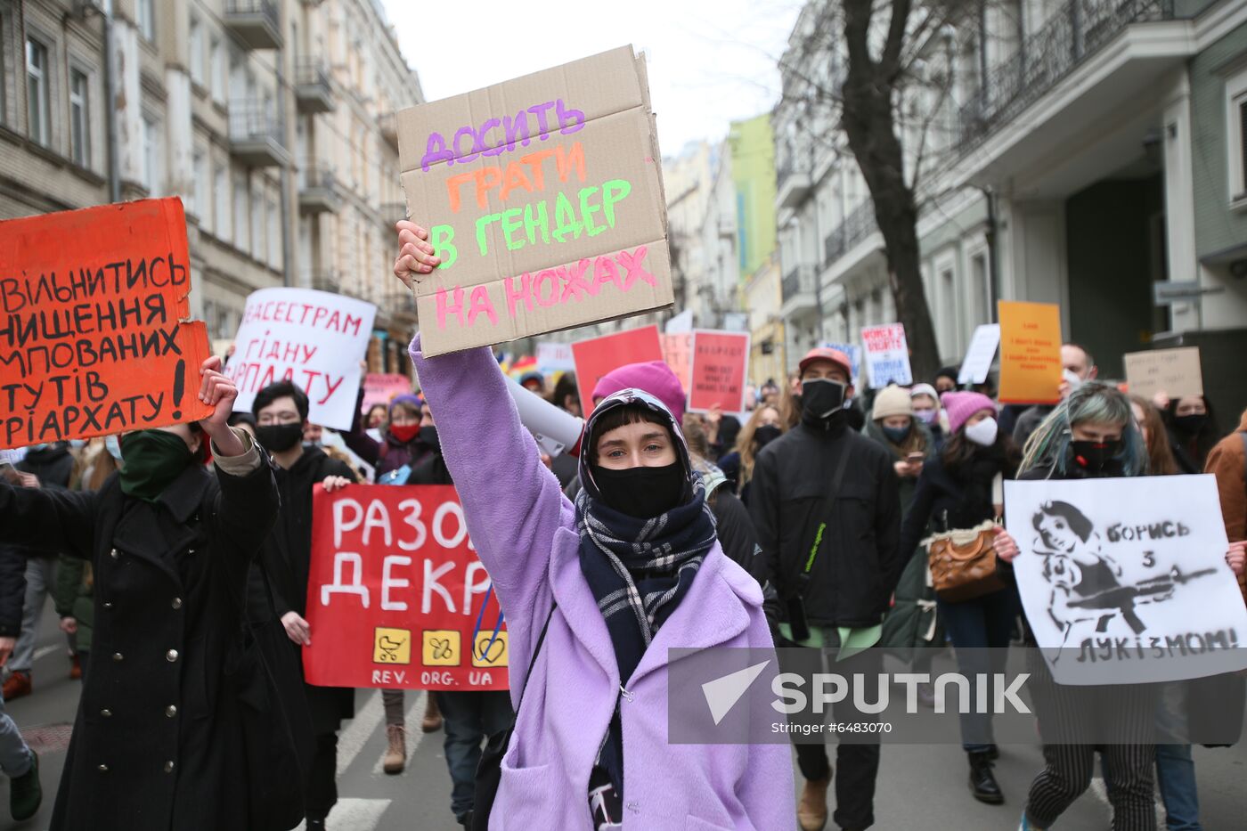 Worldwide Women's Day Marches