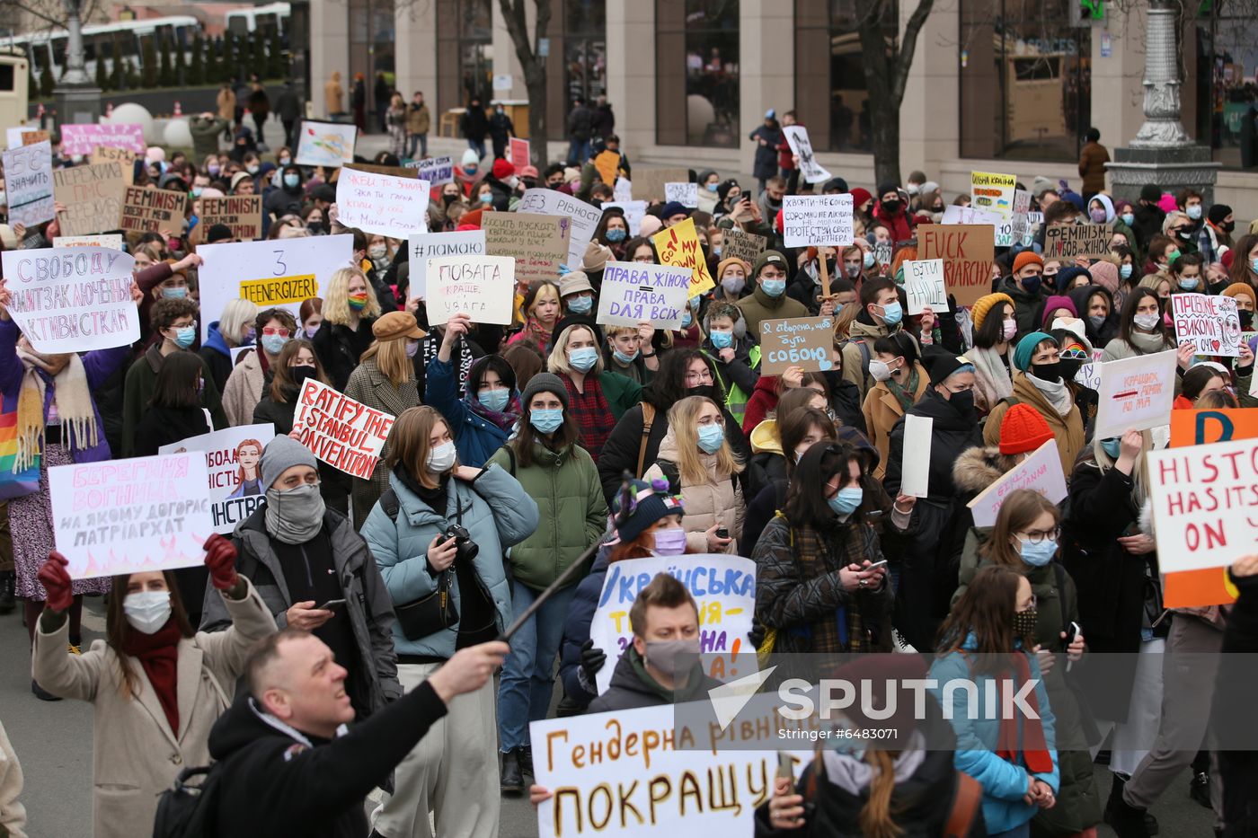 Worldwide Women's Day Marches