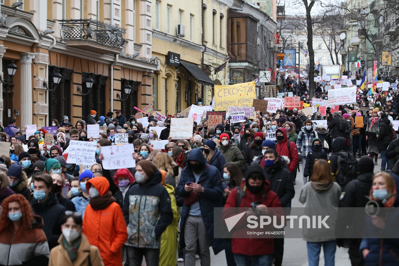 Worldwide Women's Day Marches