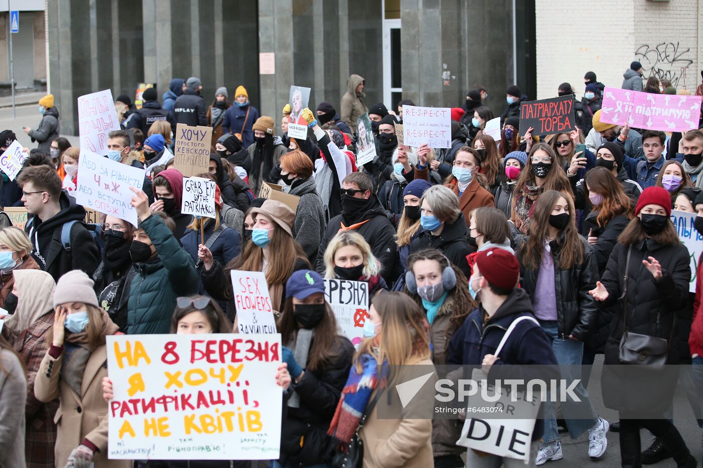 Worldwide Women's Day Marches