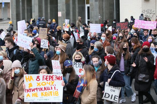 Worldwide Women's Day Marches
