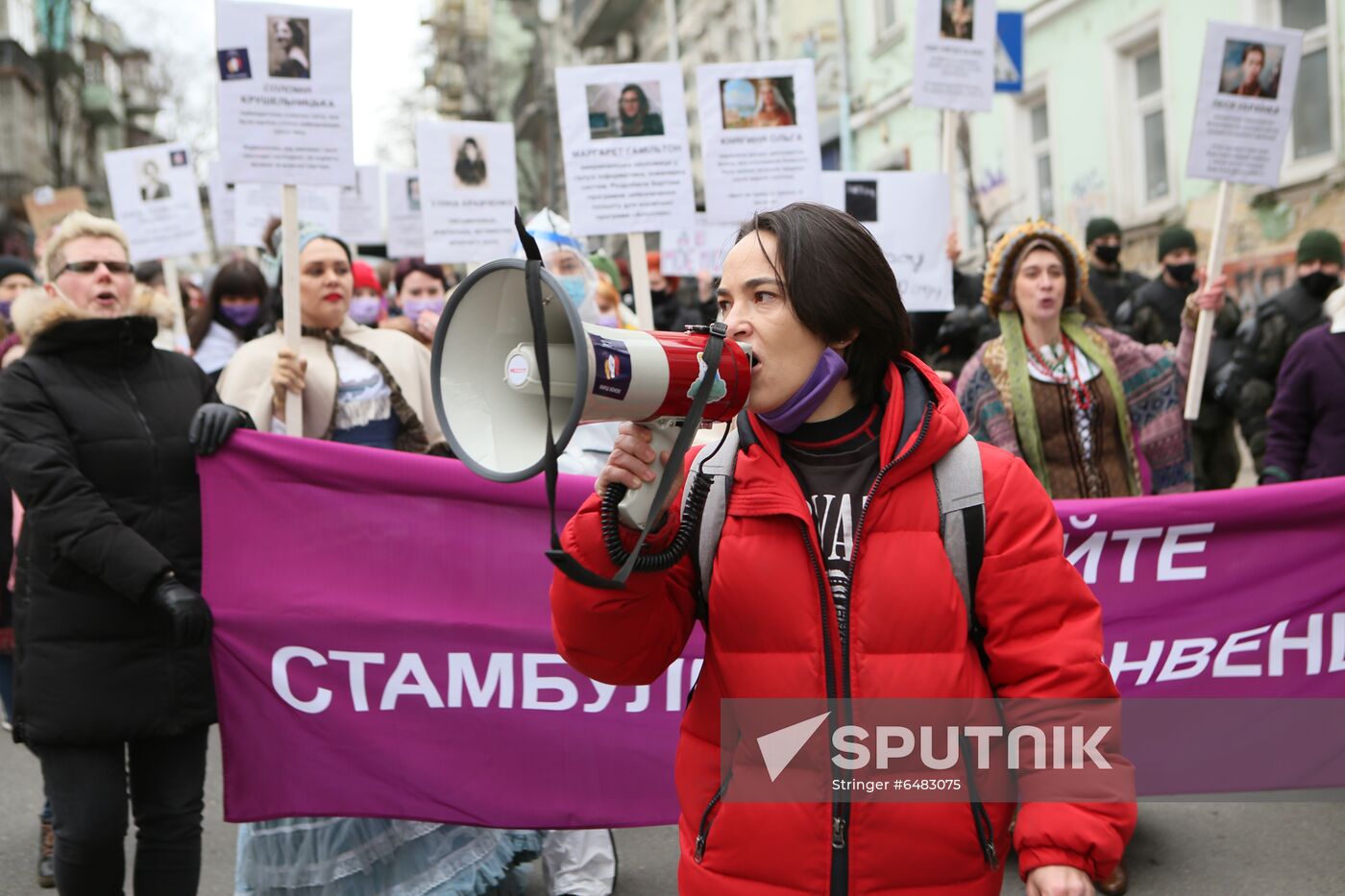Worldwide Women's Day Marches