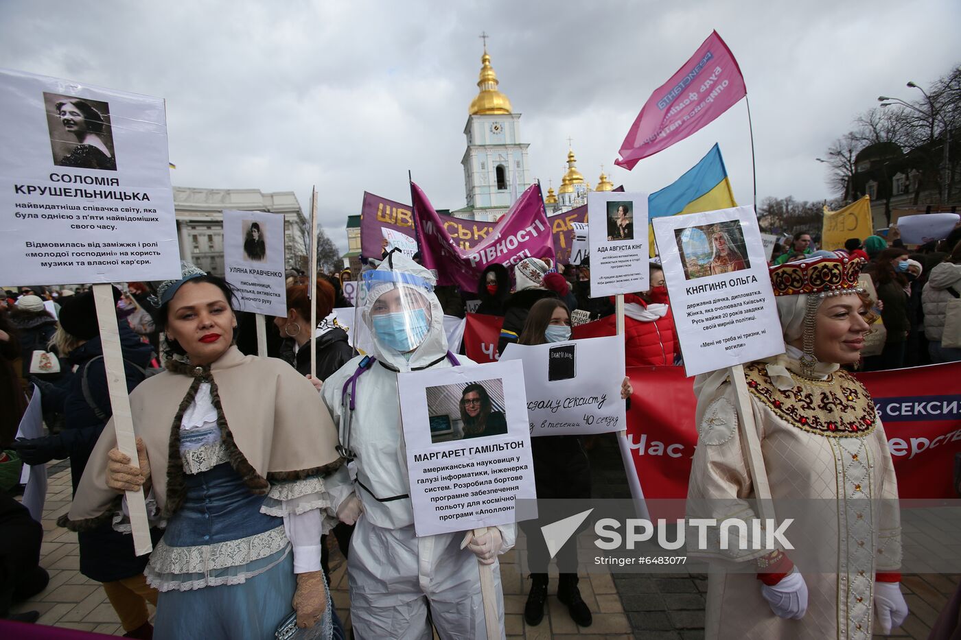 Worldwide Women's Day Marches