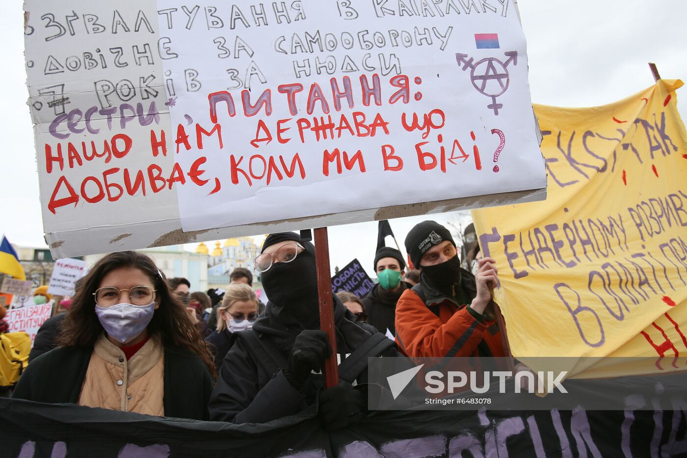 Worldwide Women's Day Marches