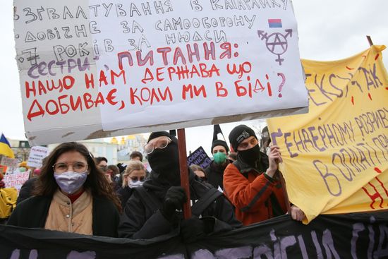 Worldwide Women's Day Marches