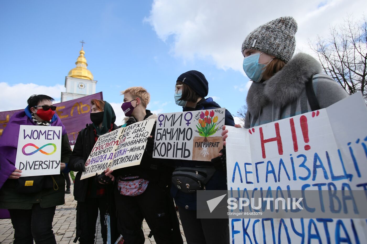 Worldwide Women's Day Marches