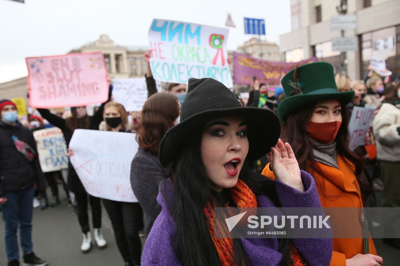 Worldwide Women's Day Marches