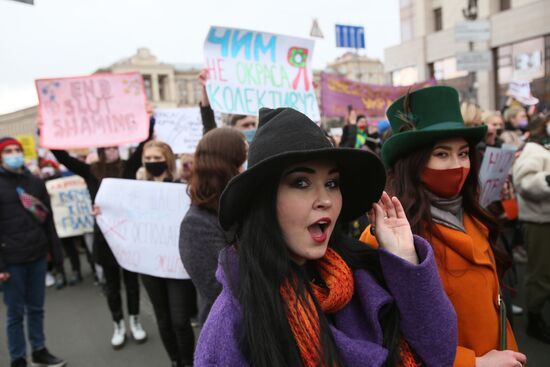 Worldwide Women's Day Marches