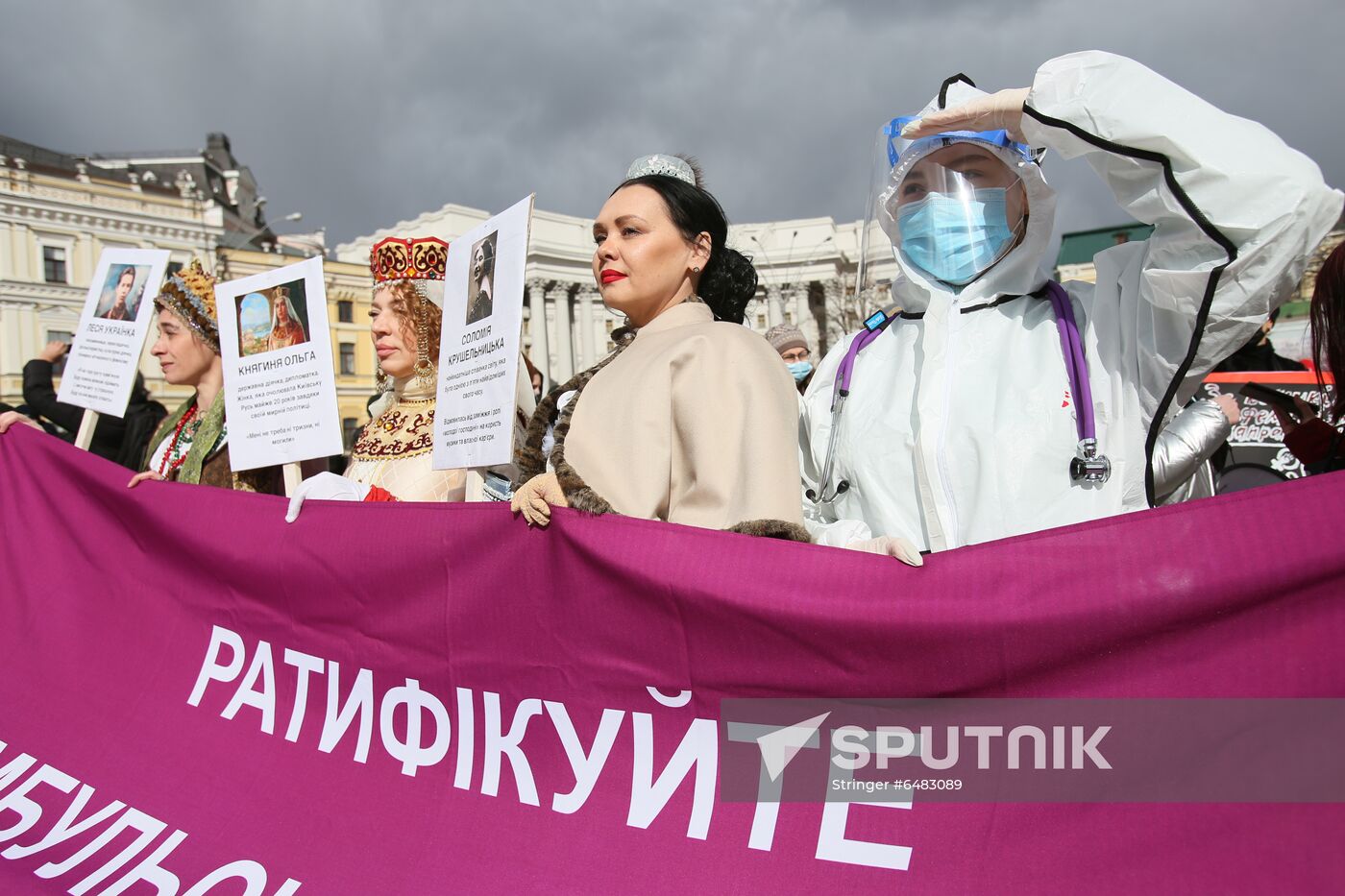 Worldwide Women's Day Marches
