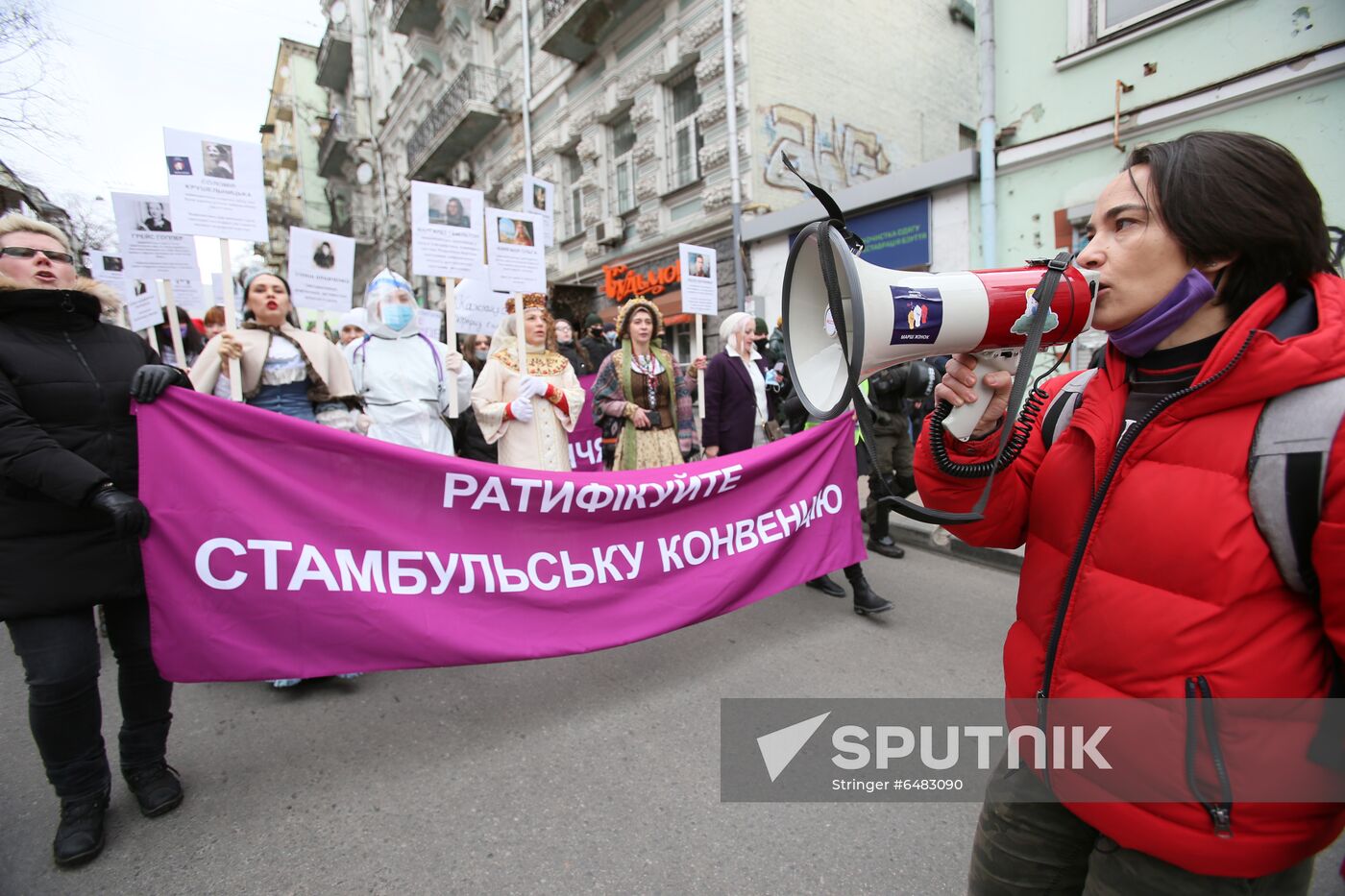 Worldwide Women's Day Marches