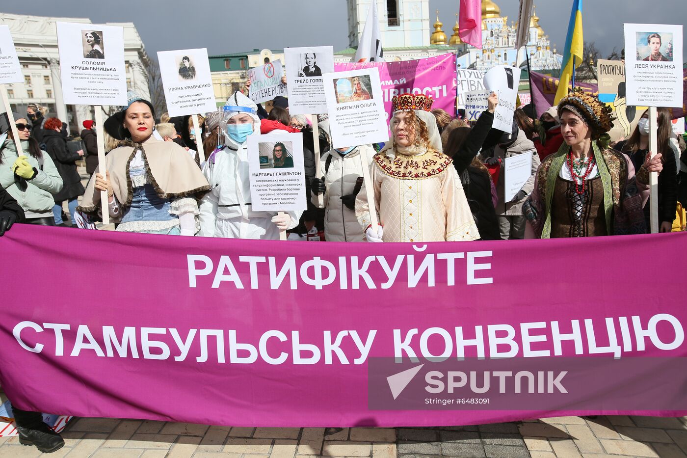 Worldwide Women's Day Marches