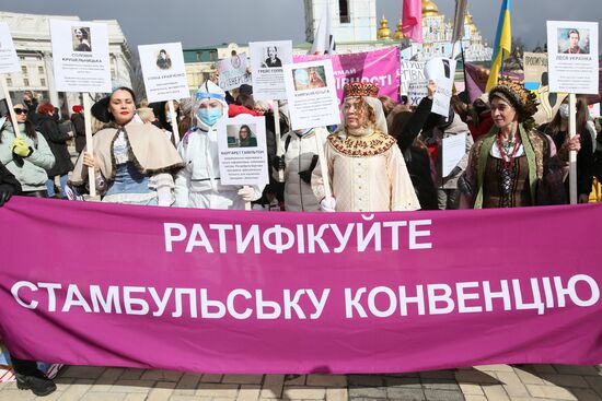 Worldwide Women's Day Marches