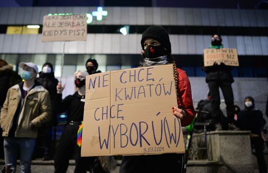 Ukraine Women's Day March