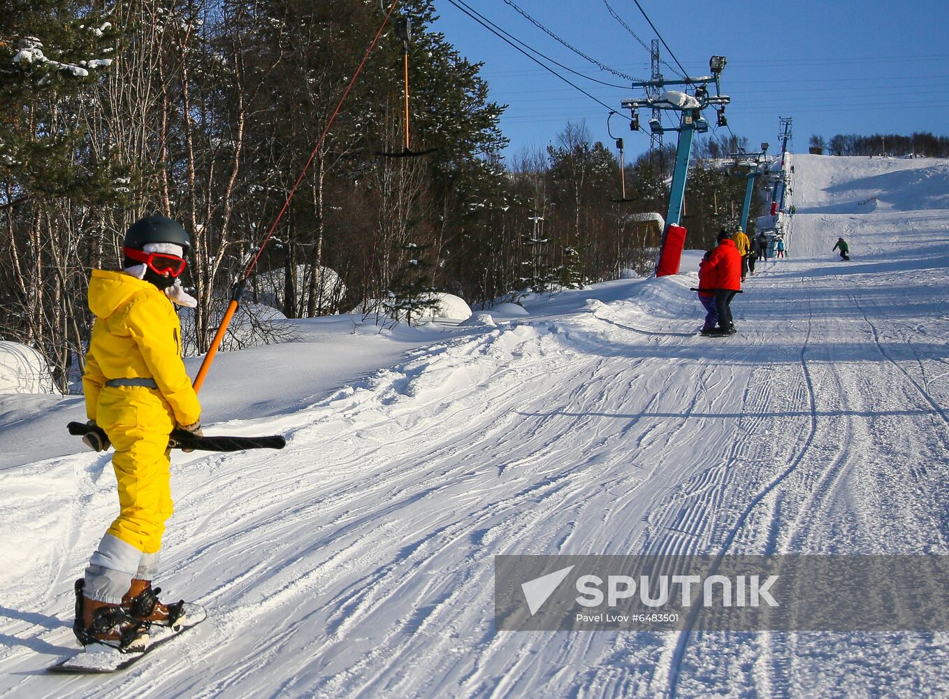 Russia Winter Tourism 