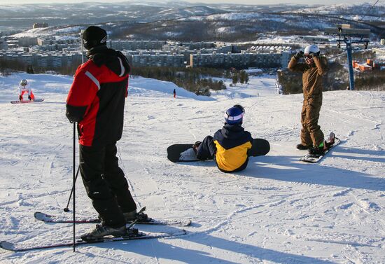 Russia Winter Tourism 