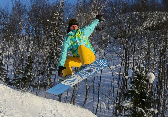 Russia Winter Tourism 