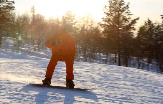 Nord Star alpine skiing facility in Murmansk