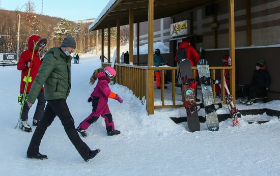 Nord Star alpine skiing facility in Murmansk