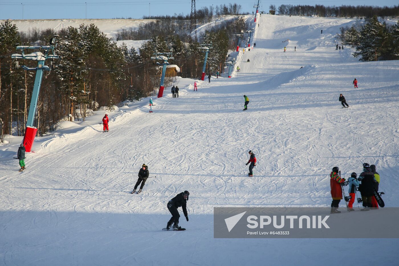 Nord Star alpine skiing facility in Murmansk