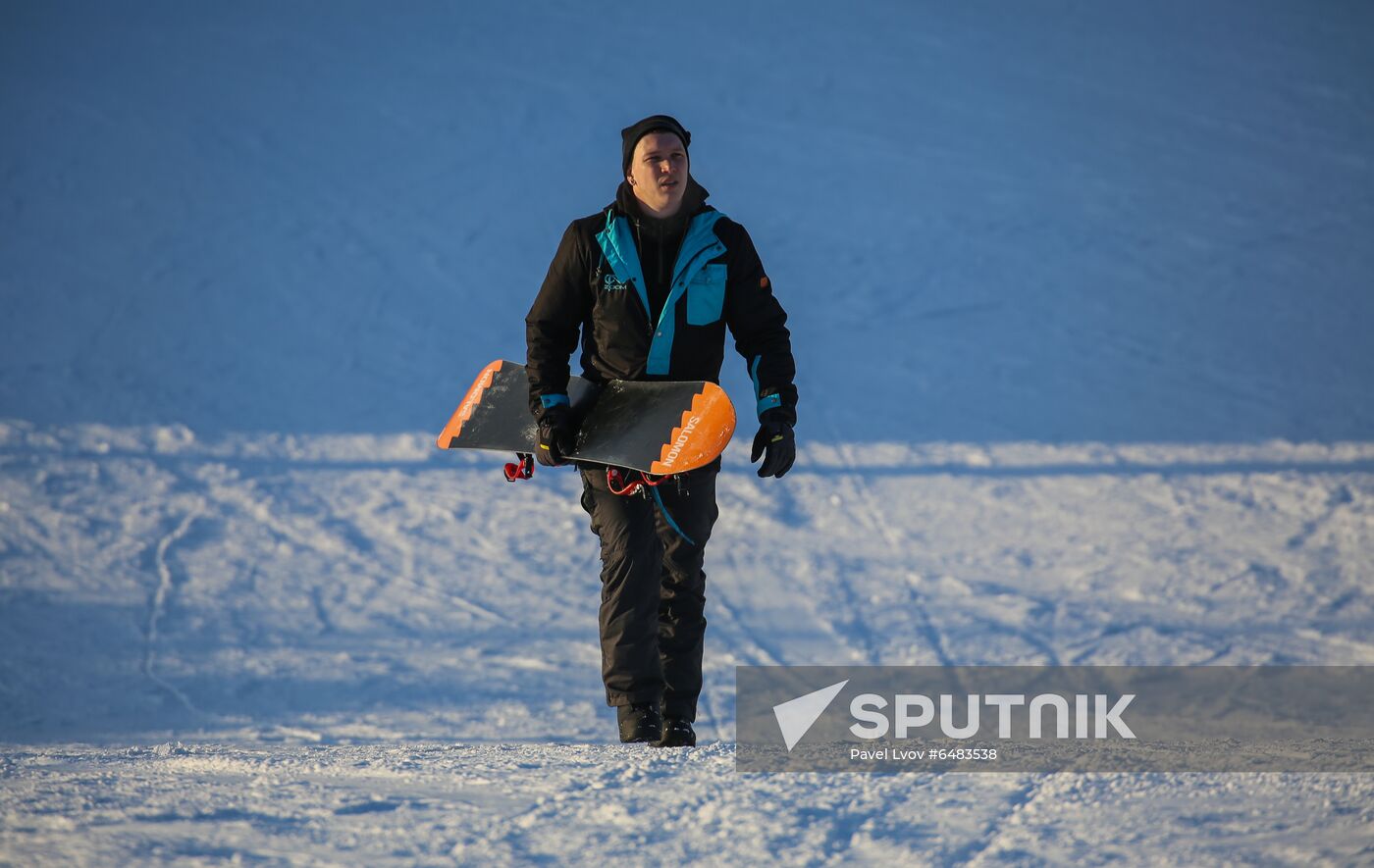 Nord Star alpine skiing facility in Murmansk