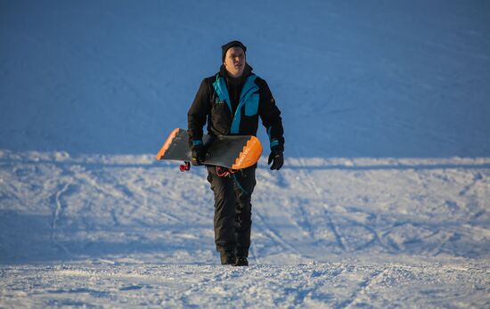 Nord Star alpine skiing facility in Murmansk