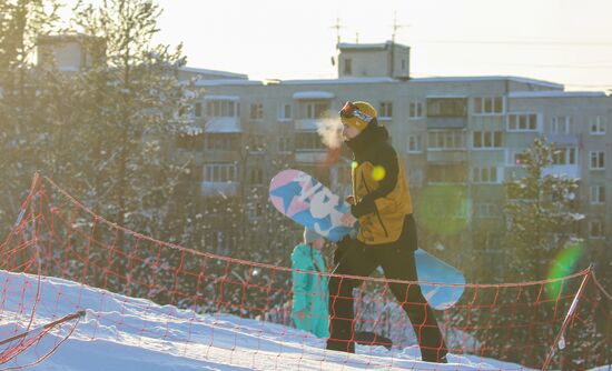 Nord Star alpine skiing facility in Murmansk