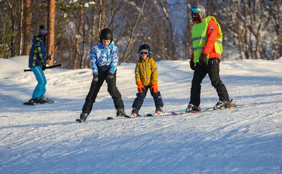 Nord Star alpine skiing facility in Murmansk