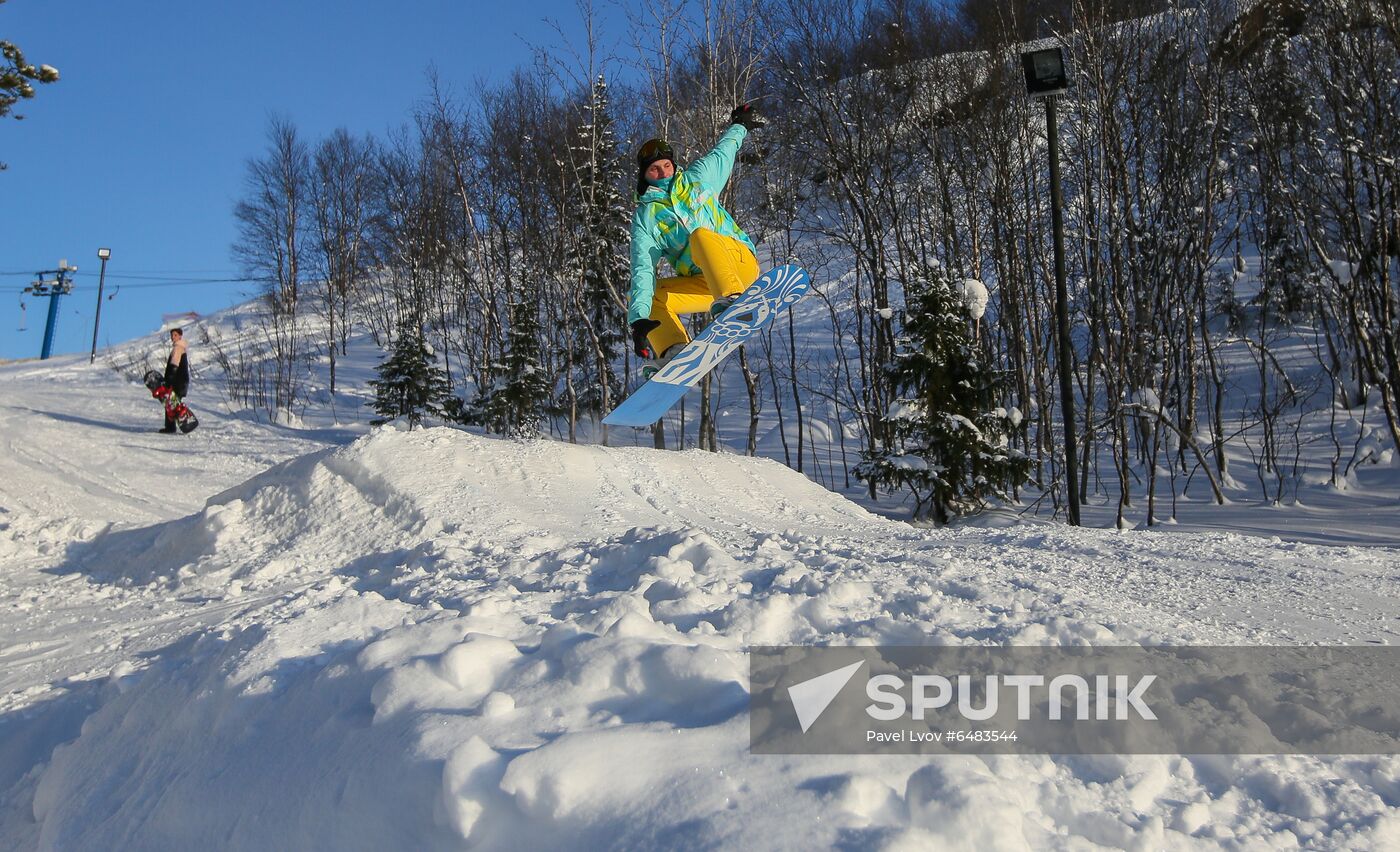 Nord Star alpine skiing facility in Murmansk