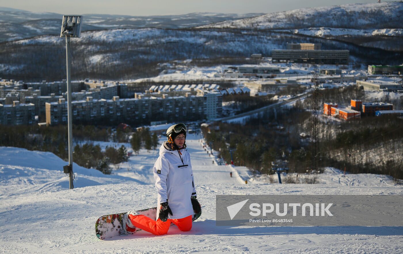 Nord Star alpine skiing facility in Murmansk