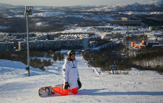 Nord Star alpine skiing facility in Murmansk