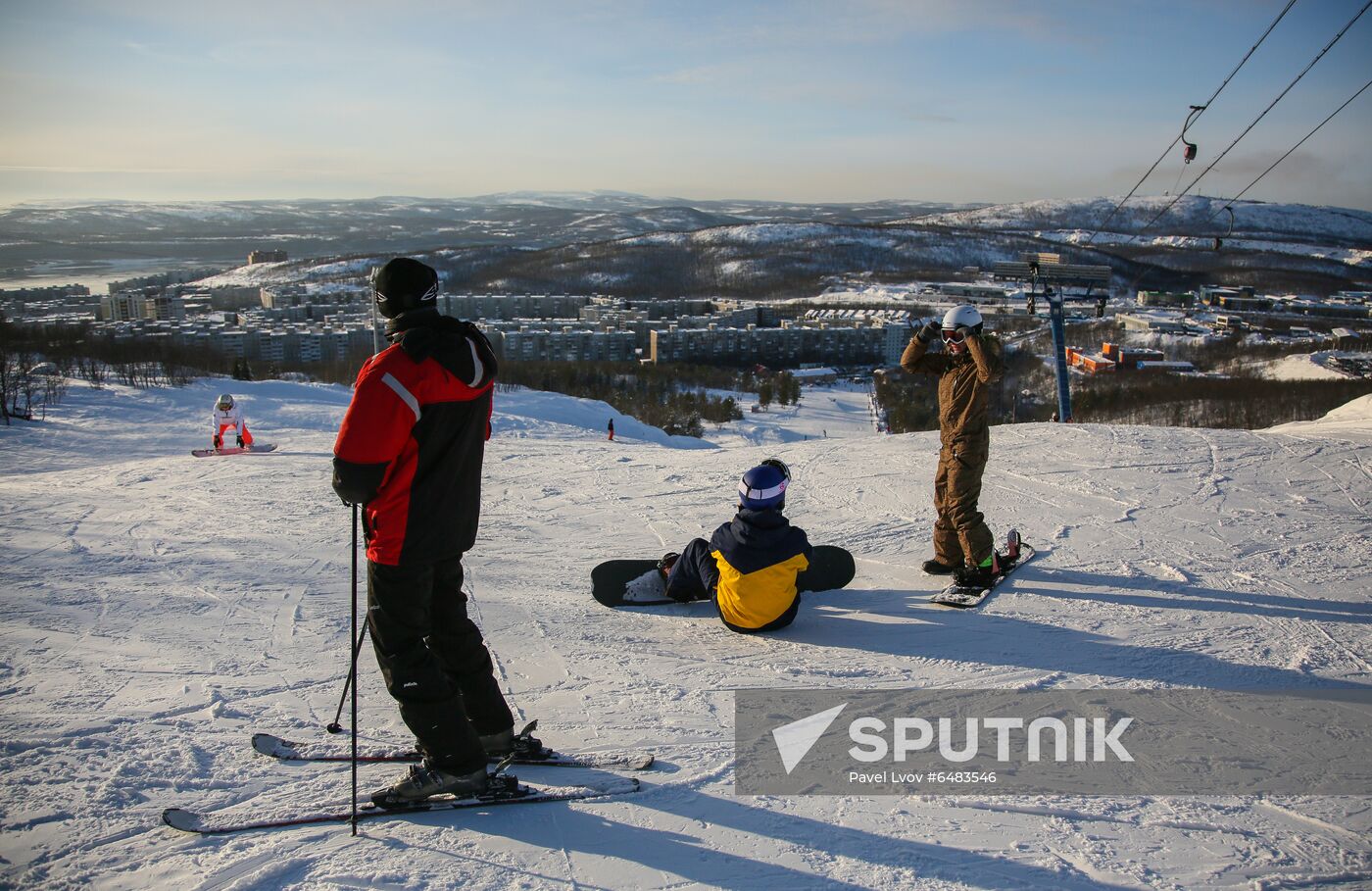 Nord Star alpine skiing facility in Murmansk