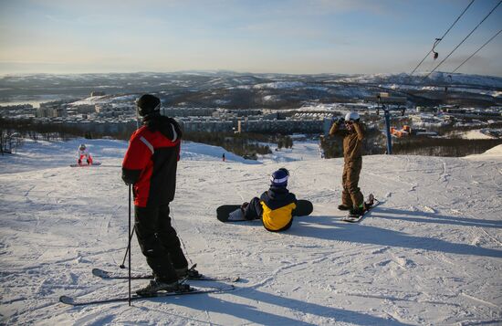 Nord Star alpine skiing facility in Murmansk