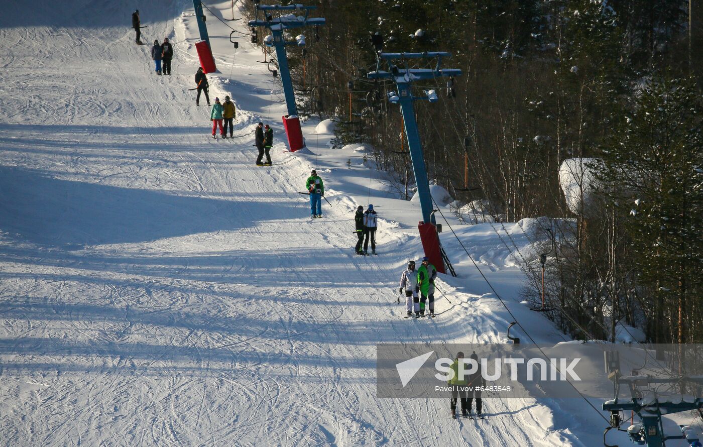 Nord Star alpine skiing facility in Murmansk