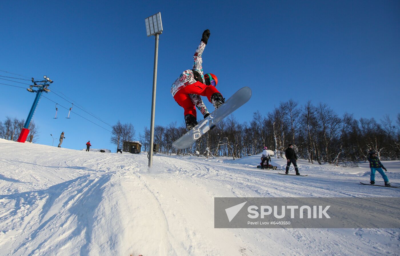 Nord Star alpine skiing facility in Murmansk